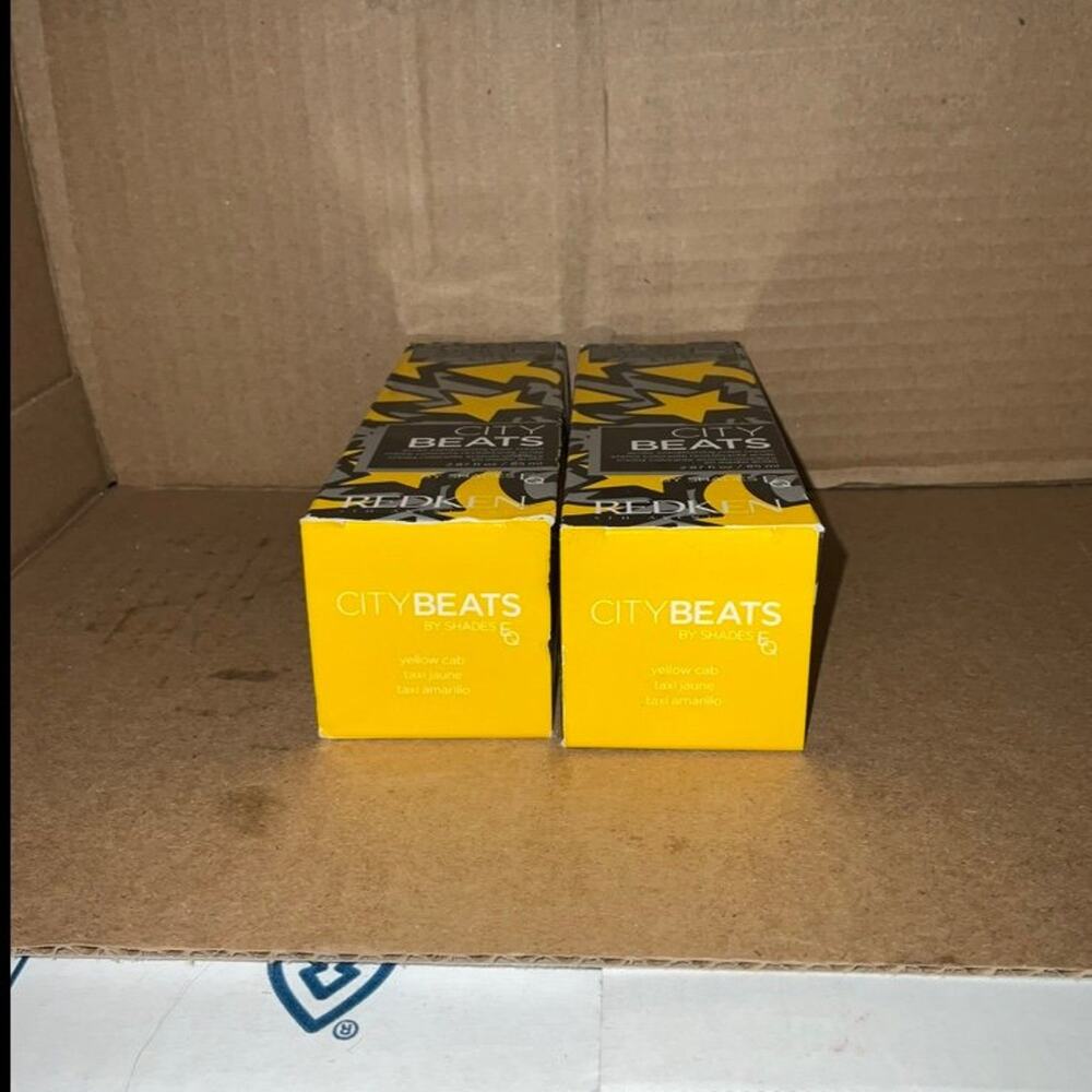 Redken City Beats by Shades EQ Yellow Cab Semi-Permanent Hair Color